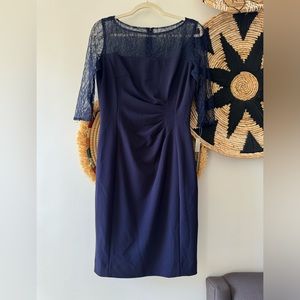Tahari lace dress